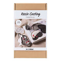 Creativ company hobbyset hars gieten conchschelp zwart en wit