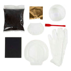 Creativ company hobbyset hars gieten mossel zwart goud