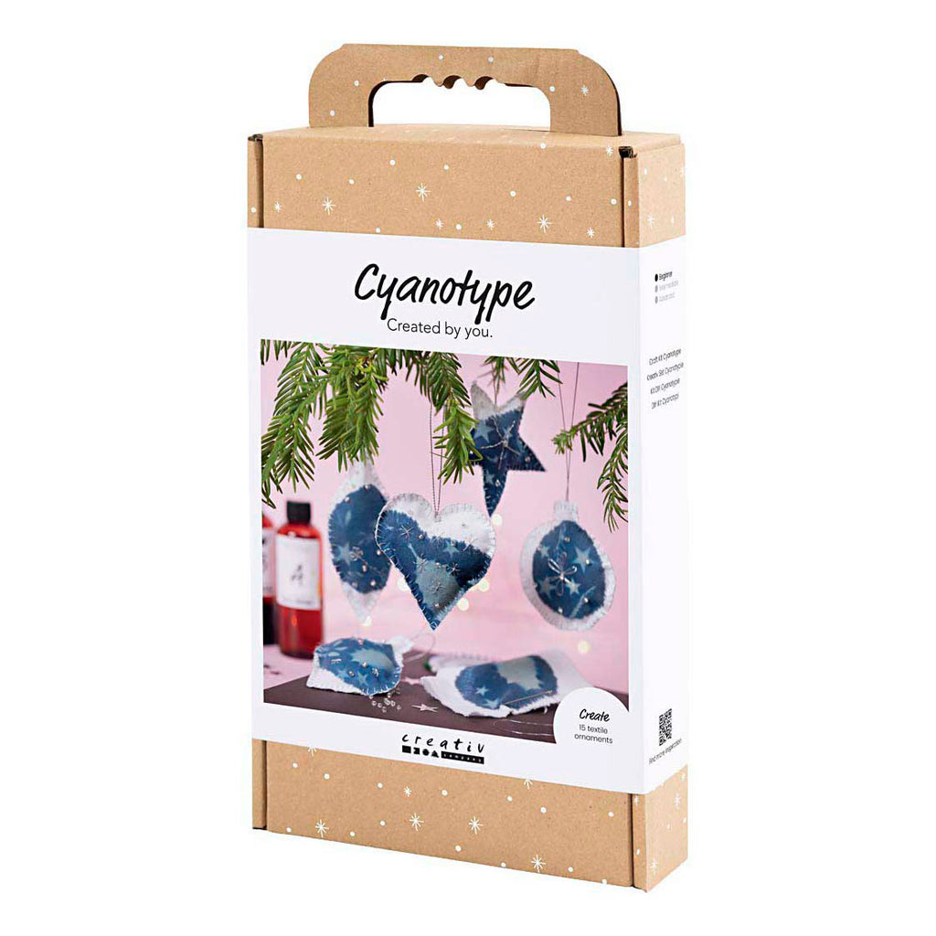 Creativ Company - Creativ Company Https://www.cchobby.nl/hobbyset-cyanotypie-kerstdecoraties-blauw-zilver-1-doos