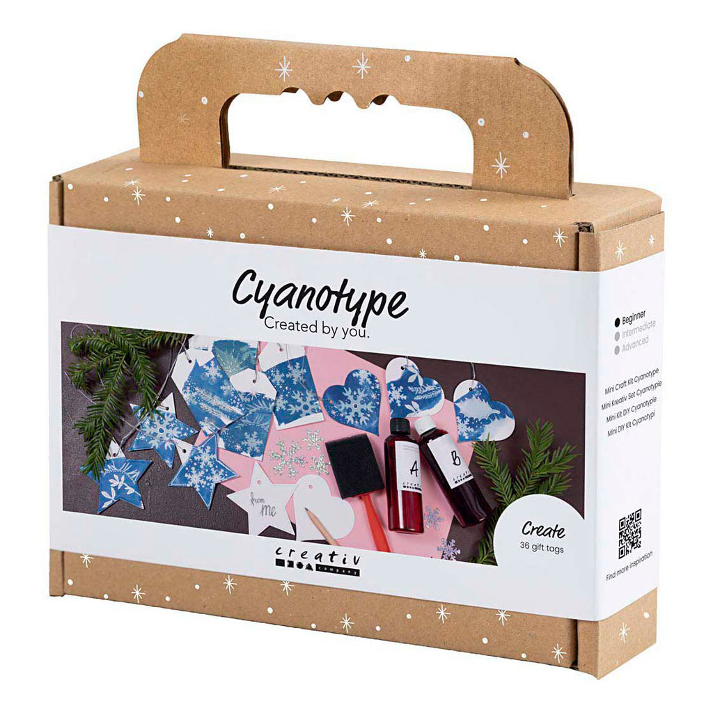 Creativ Company - Creativ Company Https://www.cchobby.nl/mini-hobbyset-cyanotypie-geschenklabels-blauw-zilver-1-doos