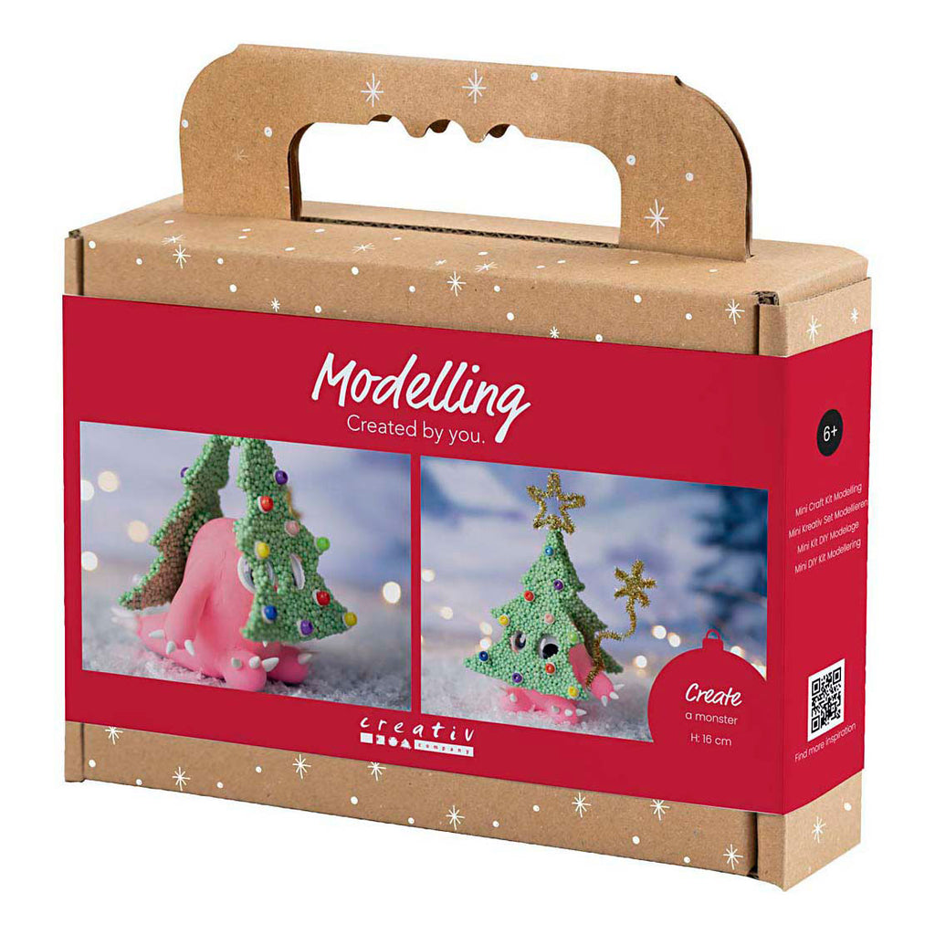 Creativ Company - Creativ Company Https://www.cchobby.nl/mini-hobbyset-boetseren-kerstboommonster-diverse-kleuren-1-doos