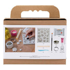 Creativ company mini hobbyset boetseren theelichthouders roze