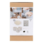 Creativ Company - Creativ Company Https://www.cchobby.nl/hobbyset-kaarsen-maken-roos-beige-wit-creme-1-doos