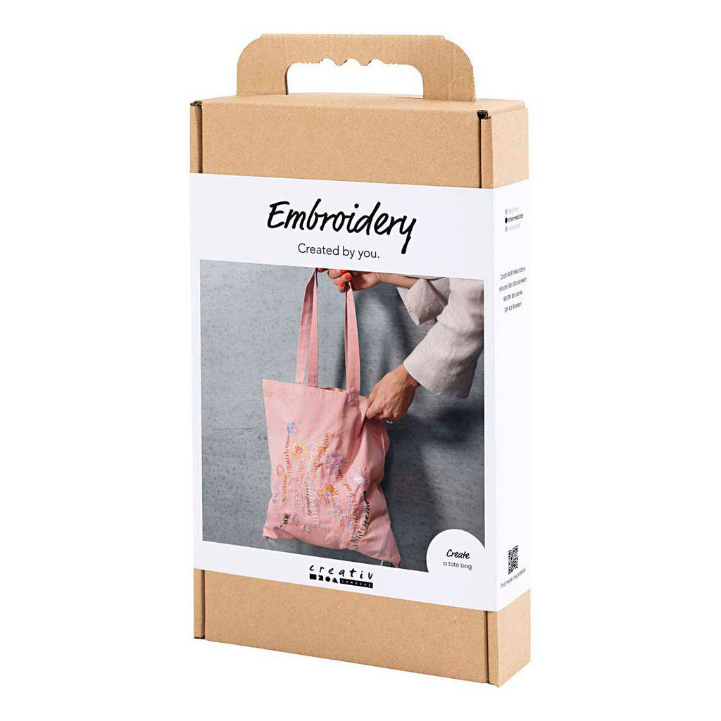 Creativ Company - Creativ Company Https://www.cchobby.nl/hobbyset-borduurwerk-draagtas-lichtroze-1-doos
