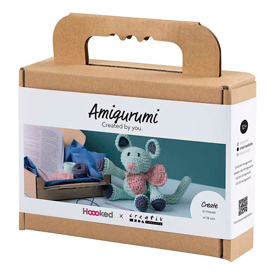 Creativ Company - Creativ Company Https://www.cchobby.nl/hobbyset-amigurumi-muis-mint-1-doos