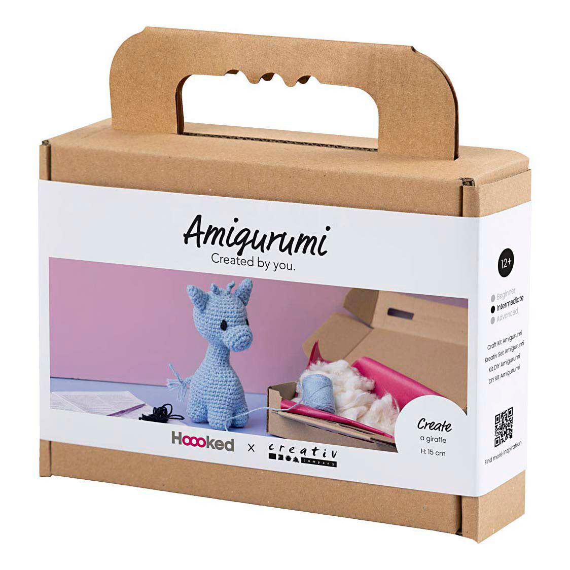 Creativ company hobbyset amigurumi giraf