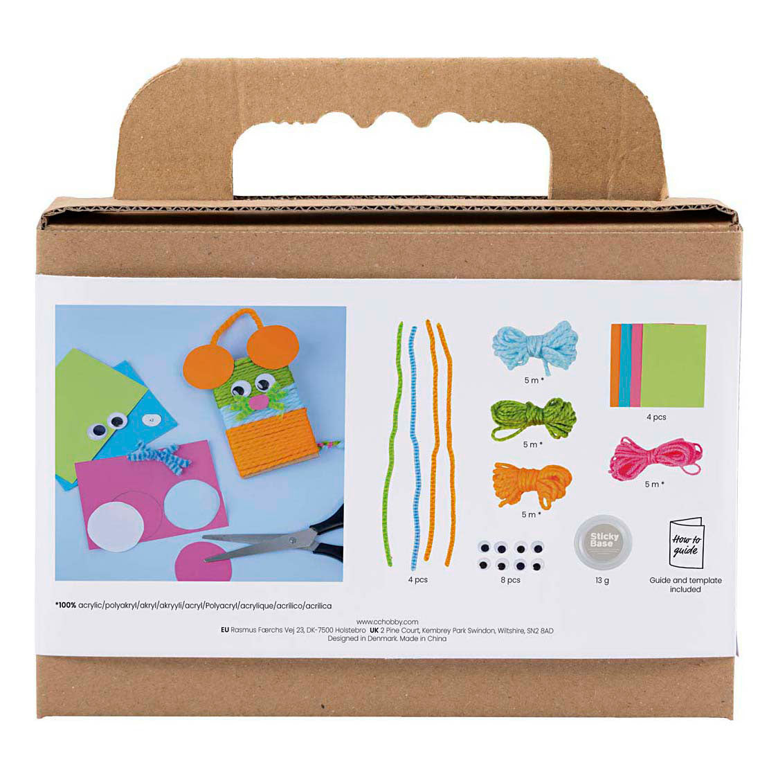 Creativ Company - Creativ Company Mini hobbyset decoratie muizen en uilen
