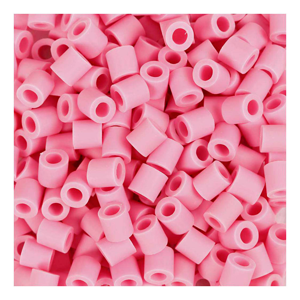 Creativ company nabbi biobeads 5x5mm roze - 1000st.