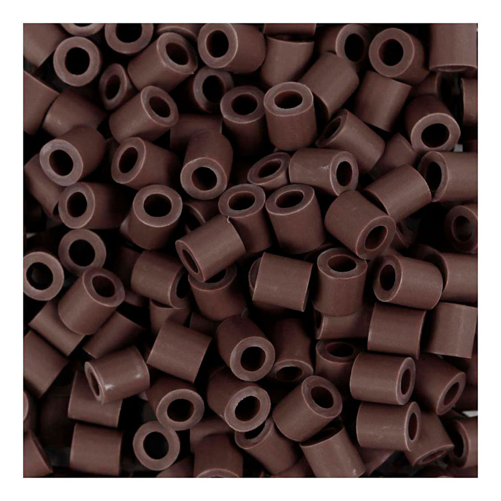 Creativ company nabbi biobeads 5x5mm bruin - 1000st.