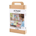Creativ company hobbyset oliepastel bloemen diverse kleuren