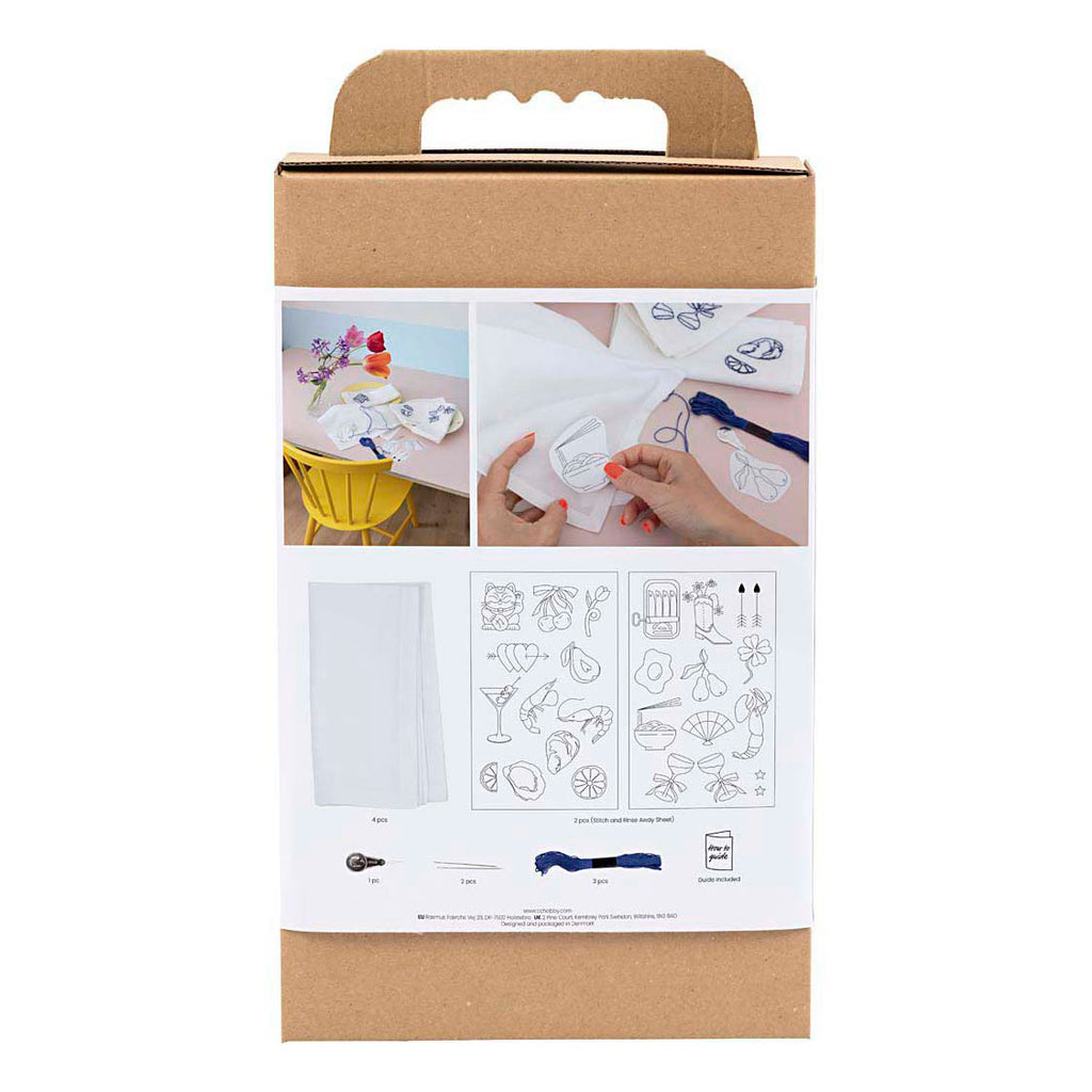 Creativ Company - Creativ Company Https://www.cchobby.nl/hobbyset-borduurwerk-servetten-off-white-1-doos