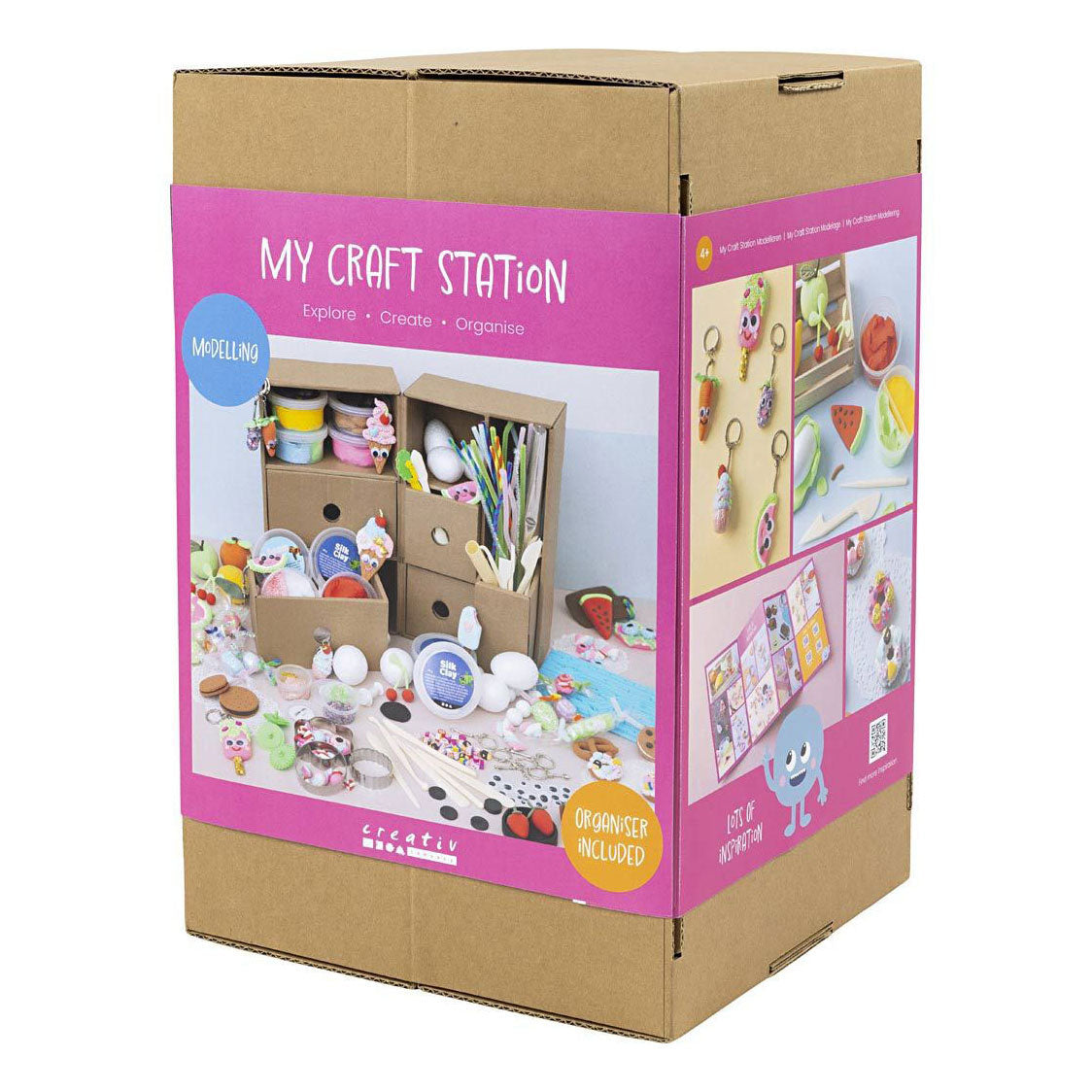 Creativ Company - Creativ Company Https://www.cchobby.nl/mijn-knutselstation-boetseren-diverse-kleuren-1-stuk-1-doos