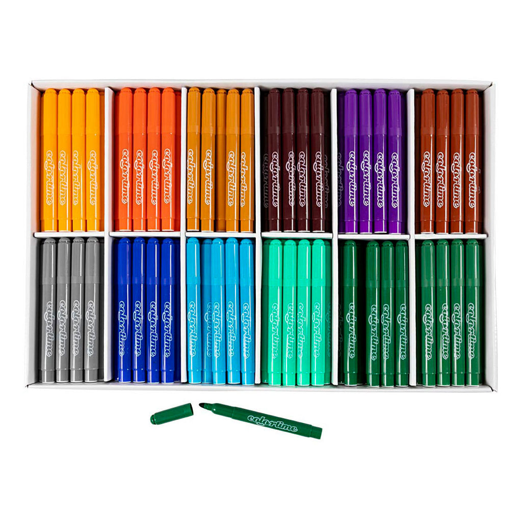 Creativ company colortime stiften - lijndikte 5mm - 288st.