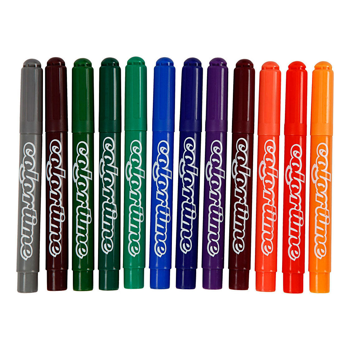 Creativ company colortime stiften - lijndikte 5mm - 12st..