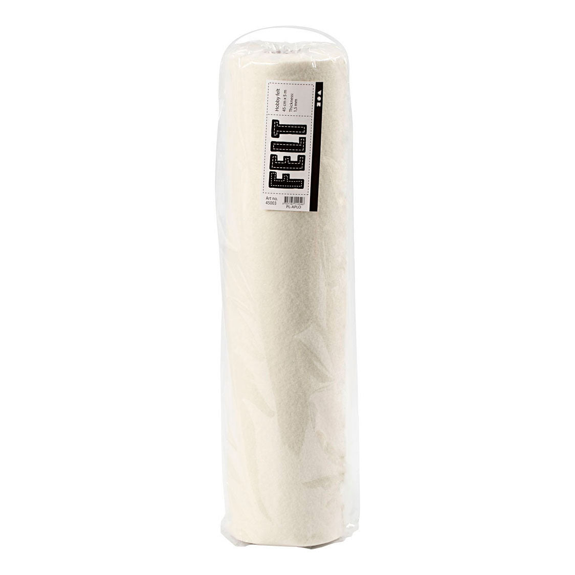Creativ Company - Creativ Company Hobbyvilt 45cm creme - 5 meter