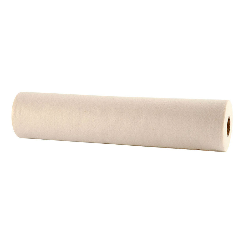 Creativ Company - Creativ Company Hobbyvilt 45cm creme - 5 meter