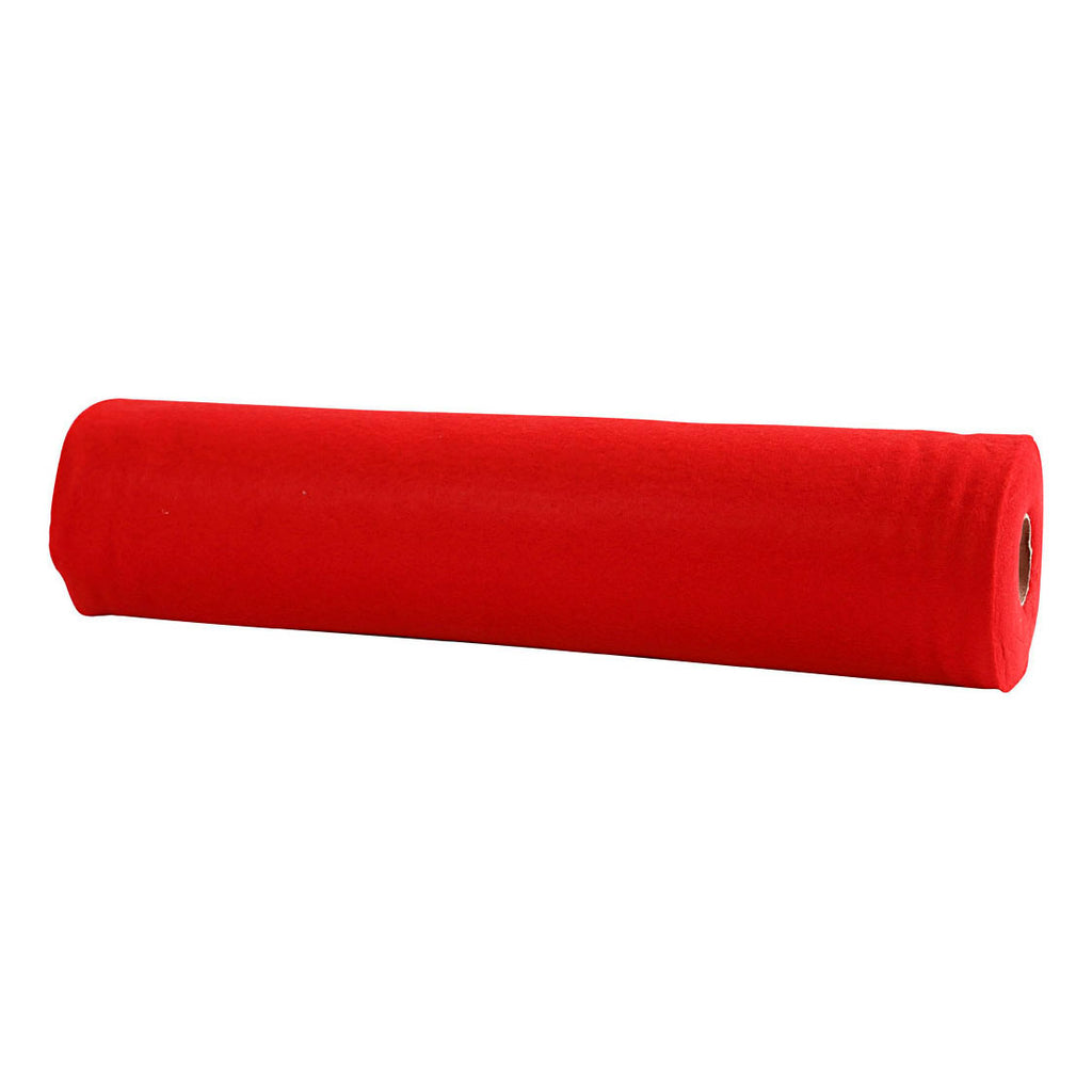 Creativ Company - Creativ Company Hobbyvilt 45cm rood - 5 meter
