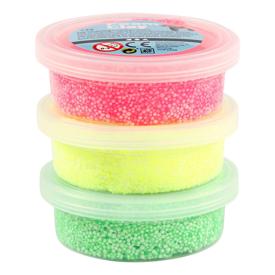 Creativ Company - Creativ Company Foam clay neon - 3x14gr.