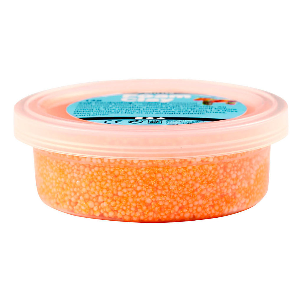 Creativ Company - Creativ Company Https://www.cchobby.nl/foam-clayr-glitter-oranje-35-gr-1-doosje