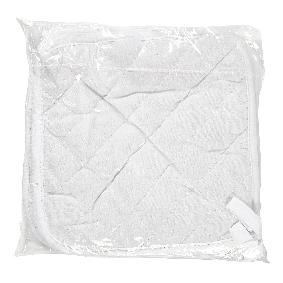 Creativ company pannenlappen wit 20x20cm - 4st.