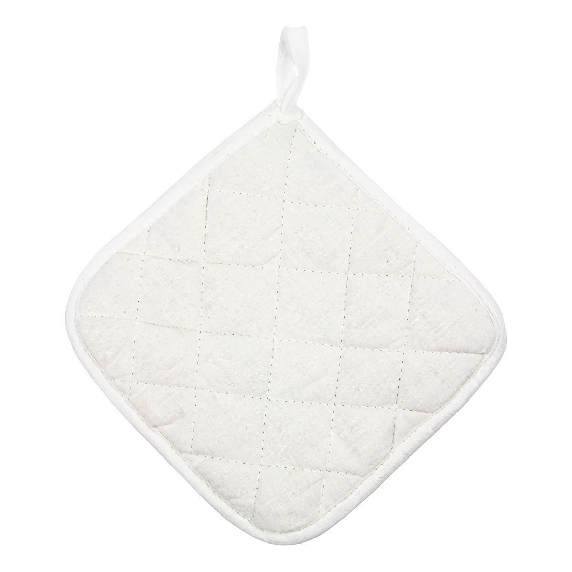 Creativ company pannenlappen wit 20x20cm - 4st.