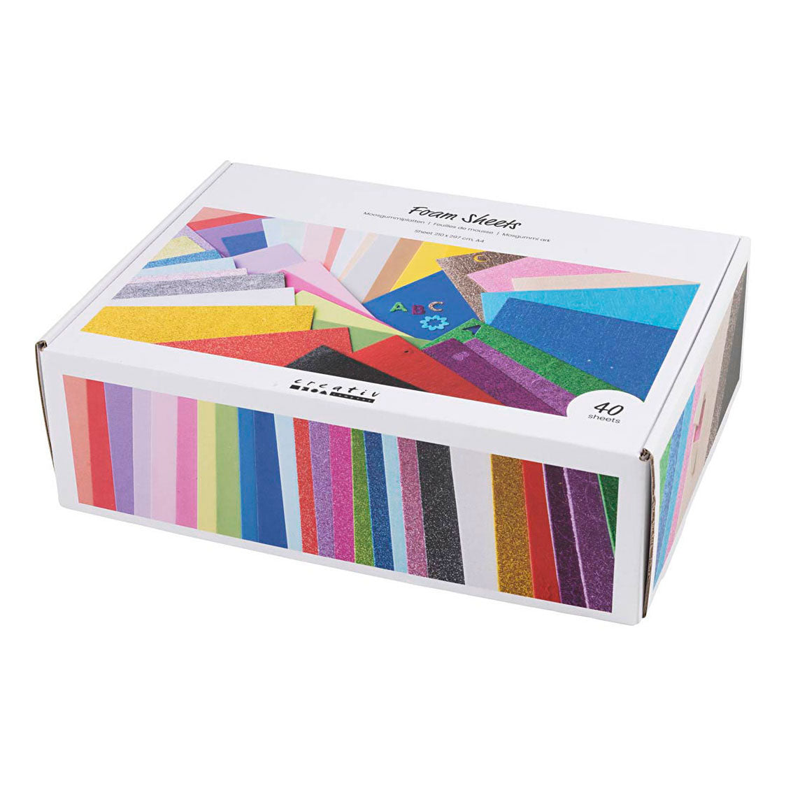 Https: www.cchobby.nl foam-vellen-a4-vel-210x297-cm-diverse-kleuren-40-vel-1-doos