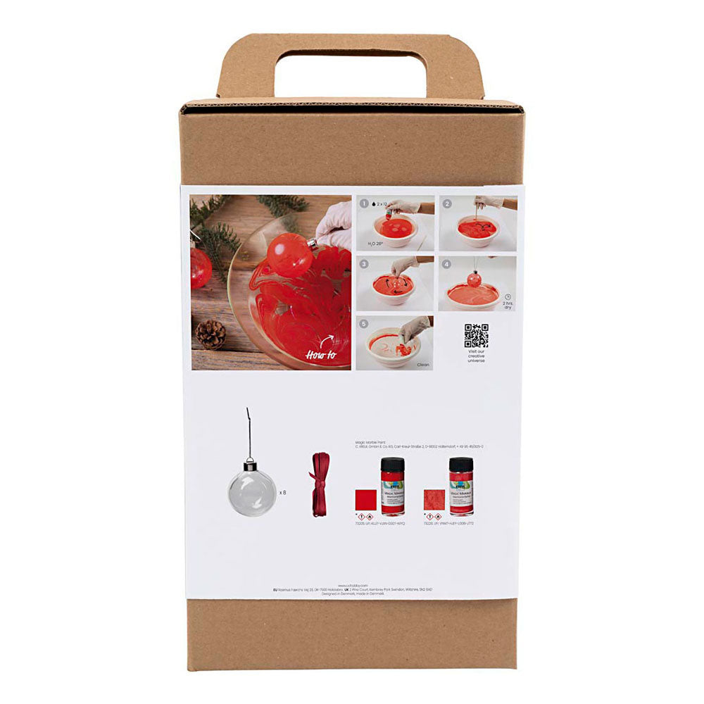 Creativ Company - Creativ Company Https://www.cchobby.nl/hobbyset-kerstballen-marmeren-1-doos