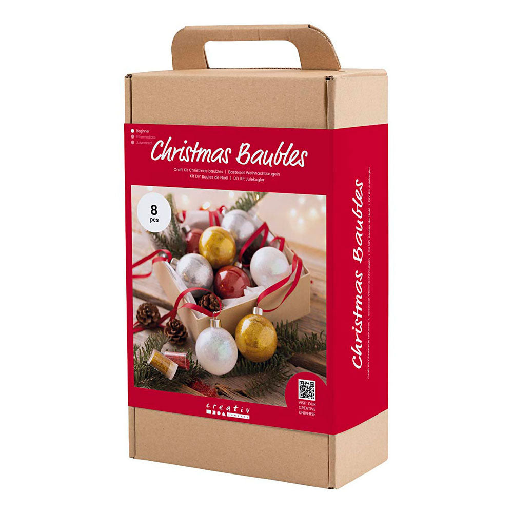 Creativ Company - Creativ Company Https://www.cchobby.nl/hobbyset-kerstballen-glitter-1-doos