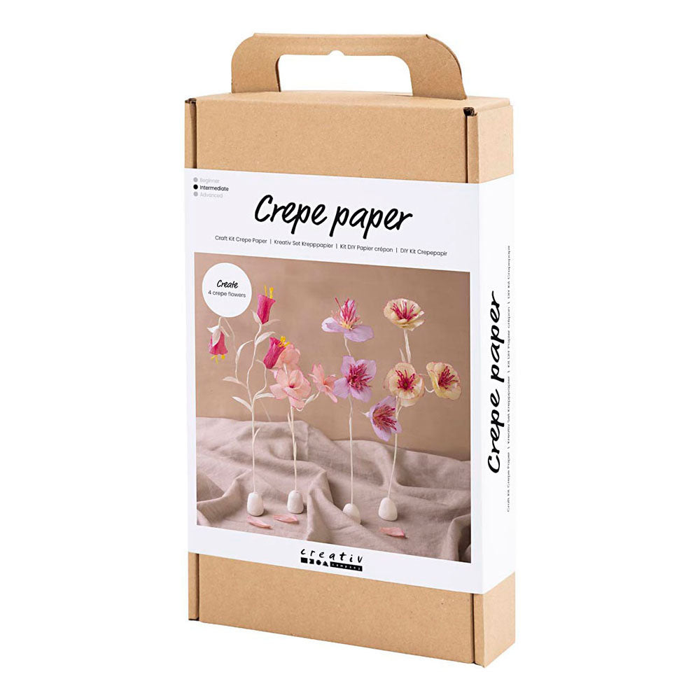 Creativ Company - Creativ Company Https://www.cchobby.nl/hobbyset-crepepapier-bloem-pastelkleuren-1-doos