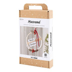 Creativ Company - Creativ Company Https://www.cchobby.nl/hobbyset-macrame-kerstkrans-mosgroen-kerstrood-off-white-1-doos