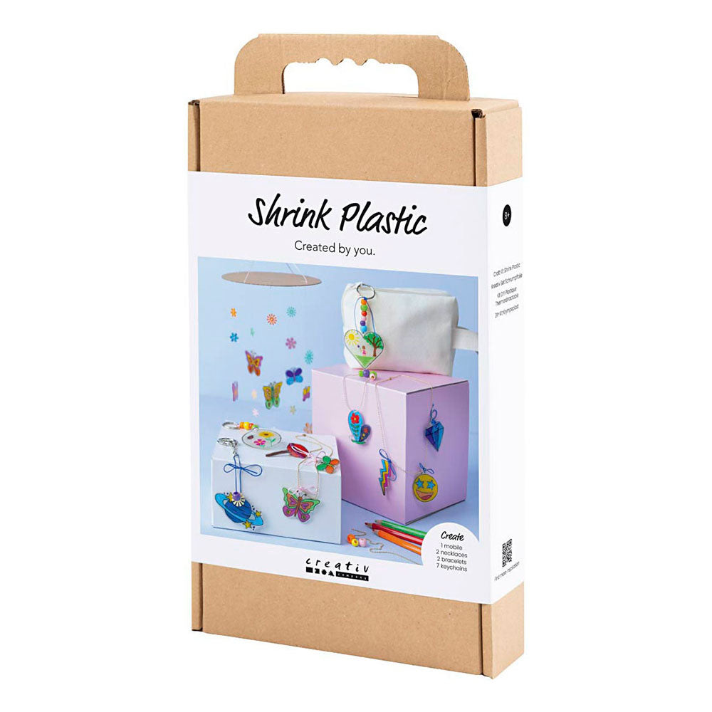 Creativ Company - Creativ Company Https://www.cchobby.nl/hobbyset-krimpfolie-mobiel-halsketting-armband-sleutelhanger-diverse-kleuren-1-doos