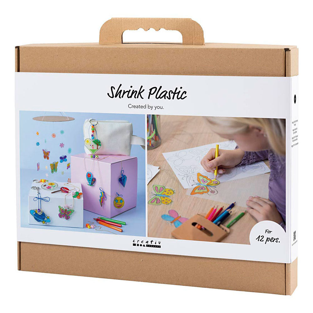 Creativ Company - Creativ Company Https://www.cchobby.nl/groepsset-krimpfolie-mobiel-halsketting-armband-sleutelhanger-diverse-kleuren-1-doos
