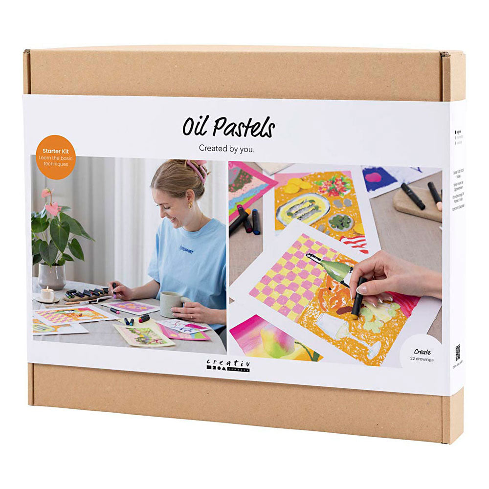 Creativ Company - Creativ Company Https://www.cchobby.nl/starter-hobbyset-oliepastel-diverse-kleuren-1-doos