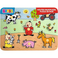 Studio 100 bumba houten puzzel boerderij