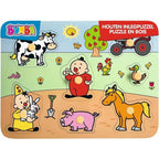 Studio 100 bumba houten puzzel boerderij