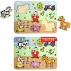 Studio 100 bumba houten puzzel boerderij