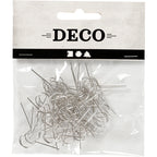 Creativ Company - Creativ Company Https://www.cchobby.nl/metalen-hanger-l-22-mm-gatgrootte-8-mm-verzilverd-50-stuk-1-doos
