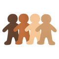 Colorations - colours like me grote mensen vormen, set van 24 (4 kleuren)