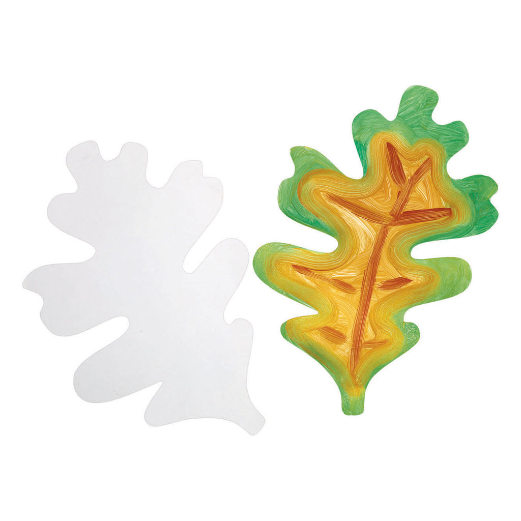 Colorations - jumbo knutsel bladeren karton 24 stuks