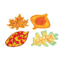 Colorations - jumbo knutsel bladeren karton 24 stuks