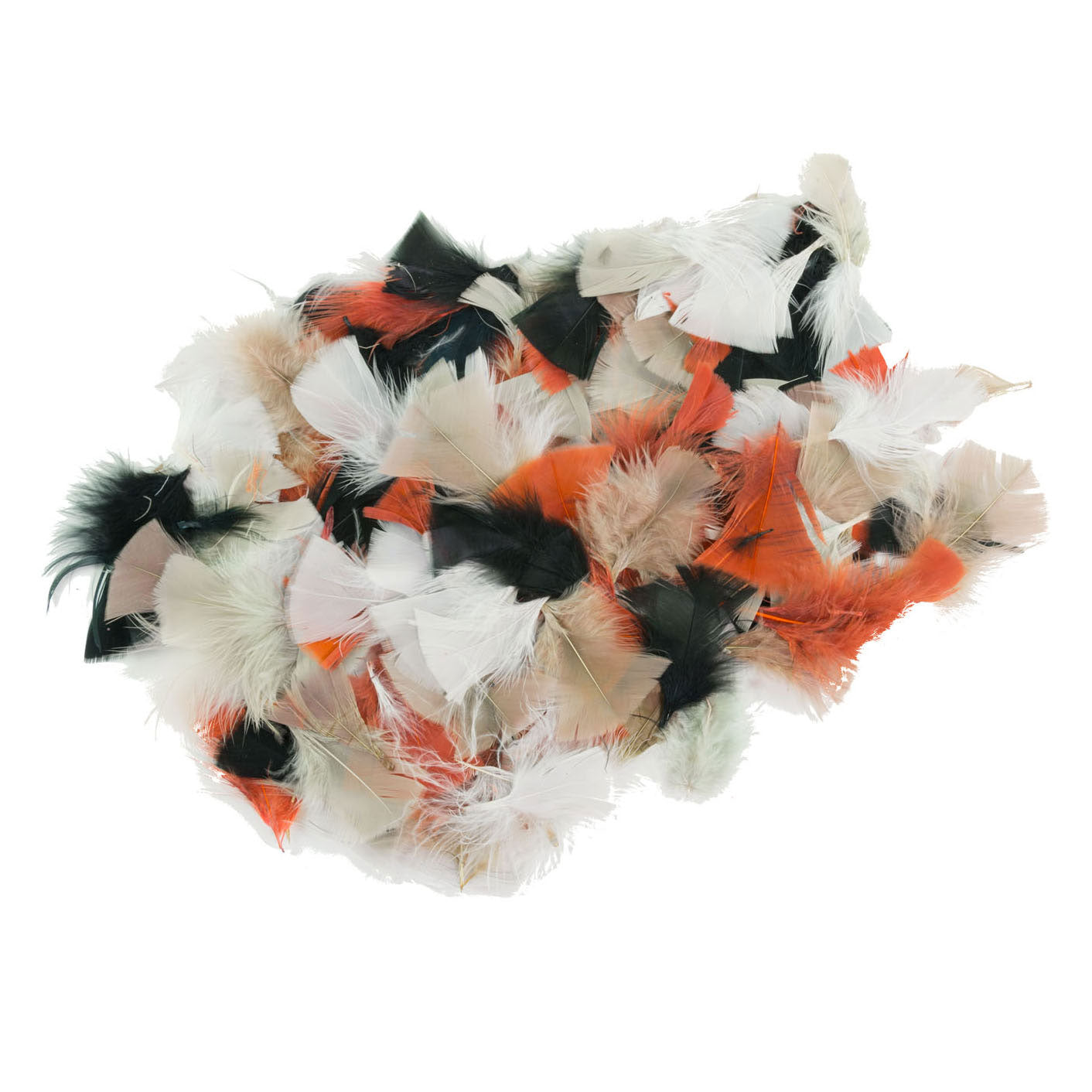 Colorations - natuurlijke veren 85 gram 750 stuks