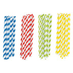 Colorations - gekleurde knutselrietjes 100st. (4 kleuren)