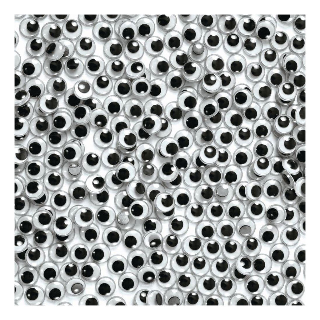 Colorations - wiebelende oogjes zwart 1000st.