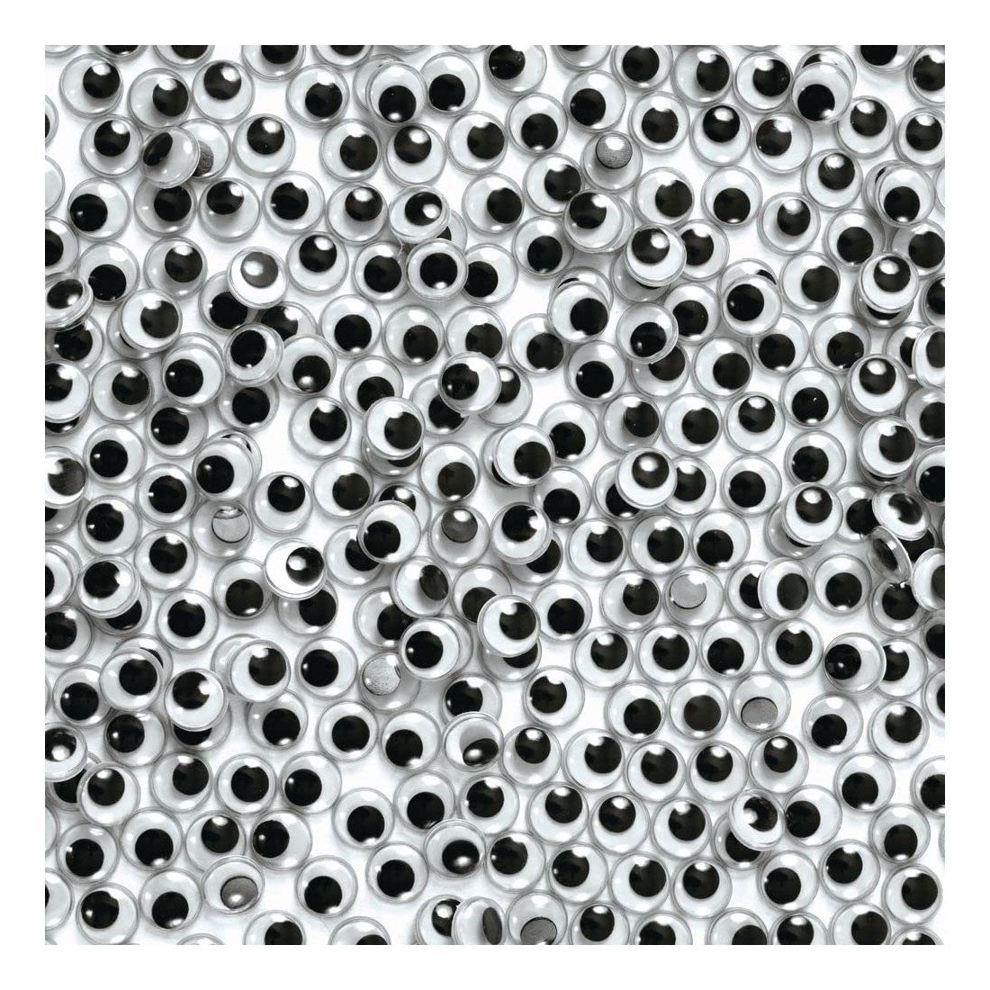 Colorations - wiebelende oogjes zwart 1000st.