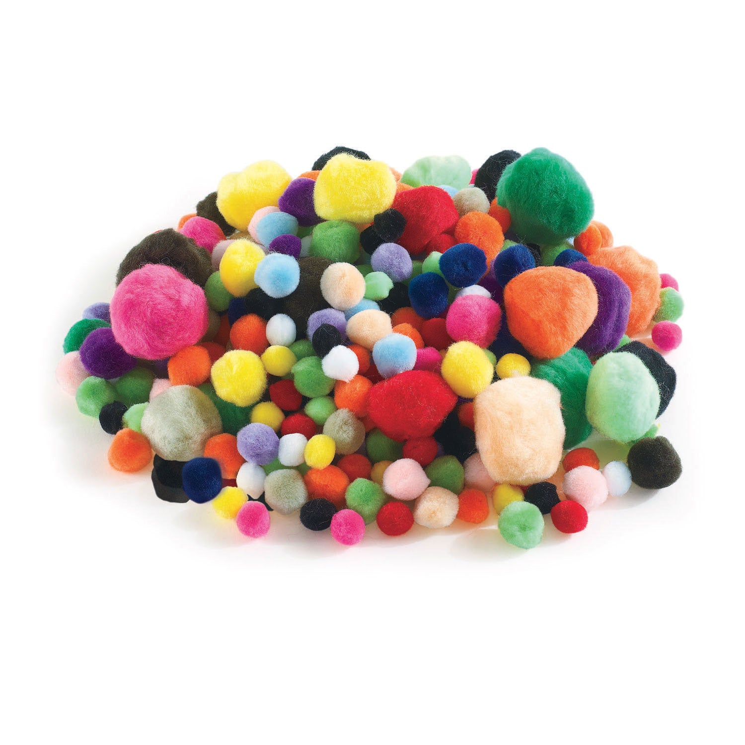 Colorations - pom poms divers 300st.