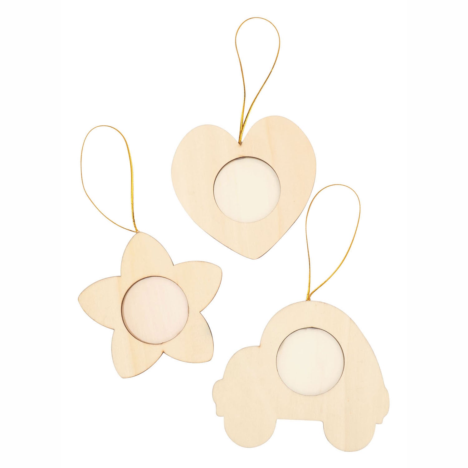 Colorations - versier je eigen houten fotolijst set van 12