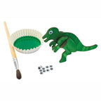 Colorations bouwpakketje houten 3d dinosaurus, set van 4
