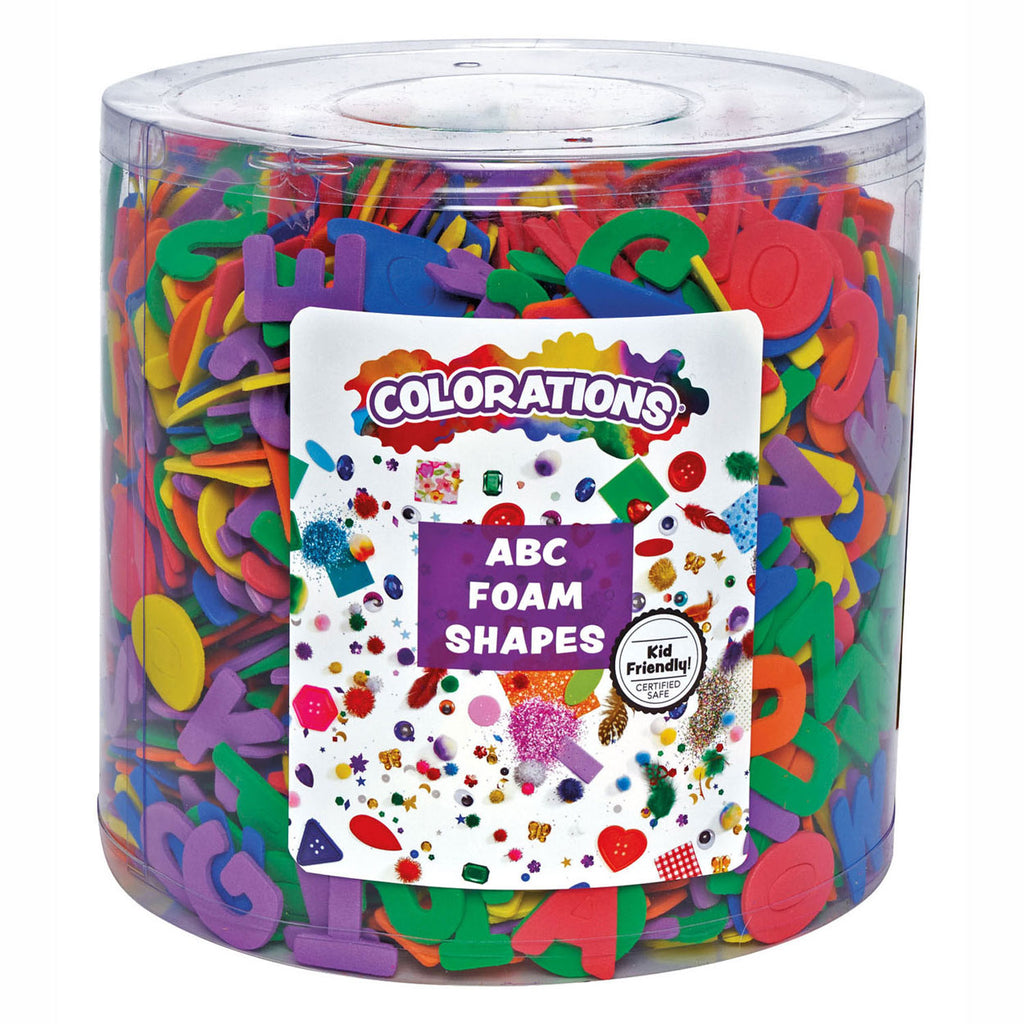 Colorations - abc foamletters in emmer, 2208st.