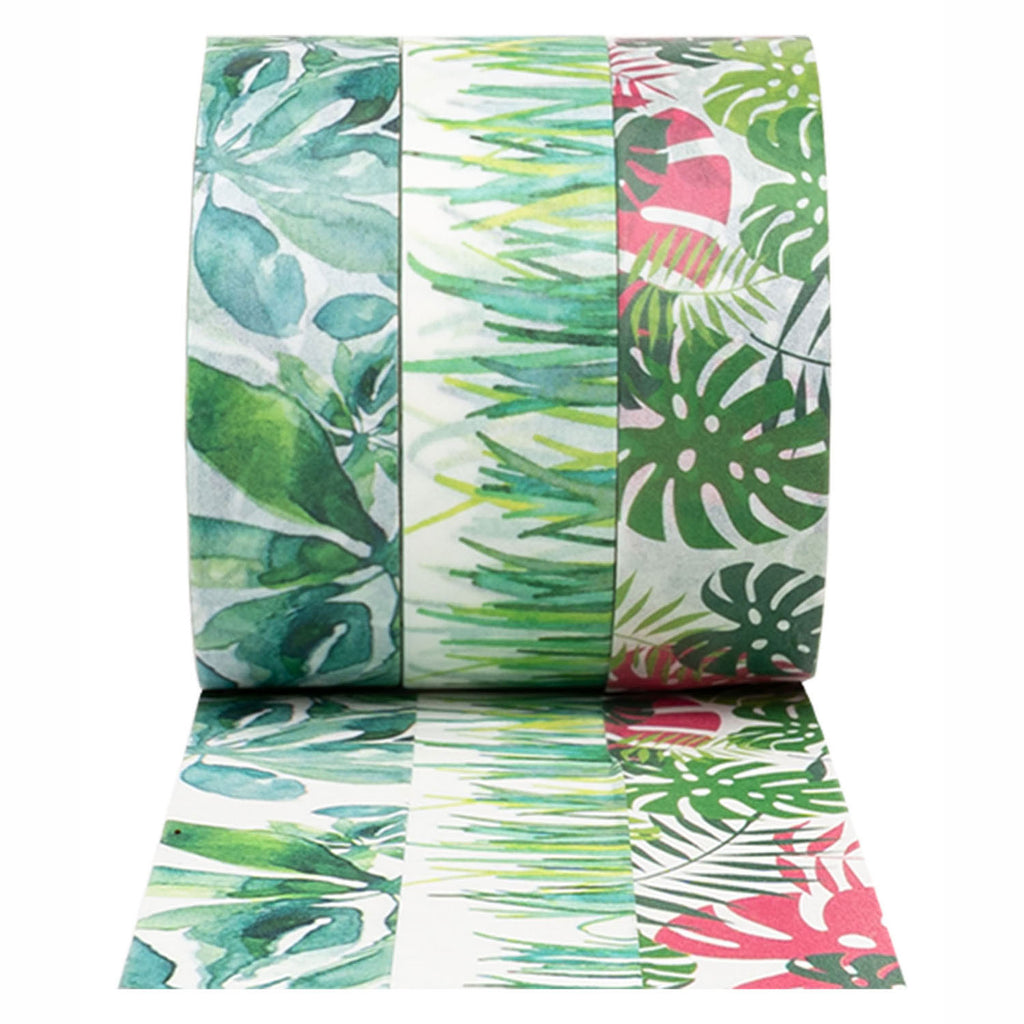 Colorations - washi tape planten 3 rollen, 5mtr.