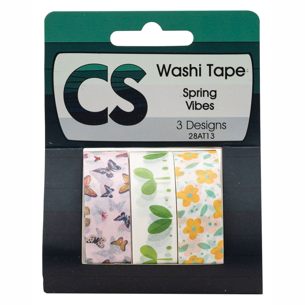 Colorations - washi tape lente 3 rollen 5mtr.